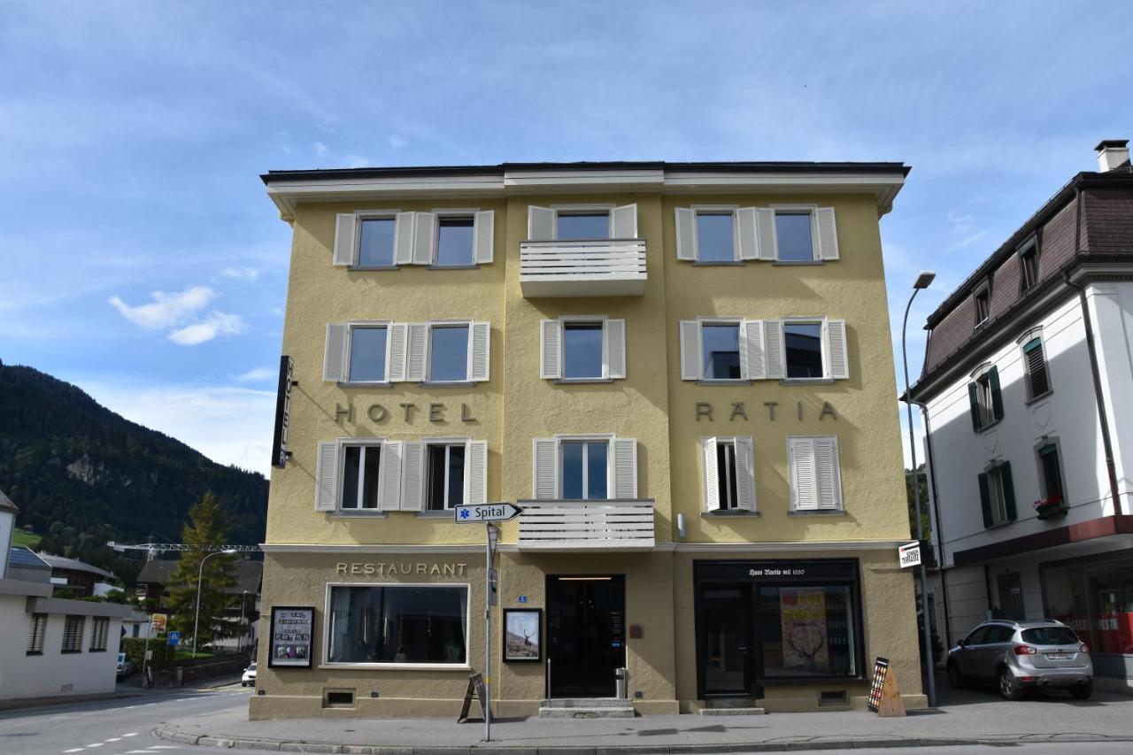 Hotel Raetia Ilanz/Glion Εξωτερικό φωτογραφία